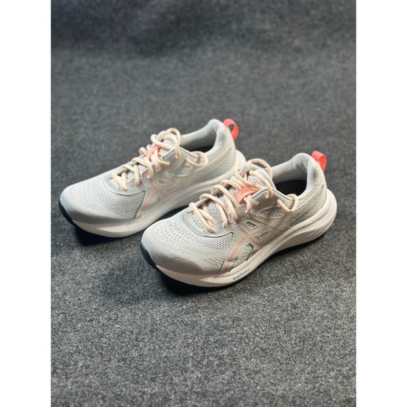 Asics Shoes - Asics Gel-Contend 9 Womens 8.5 Wide Running Shoes Grey Peach 1012B678